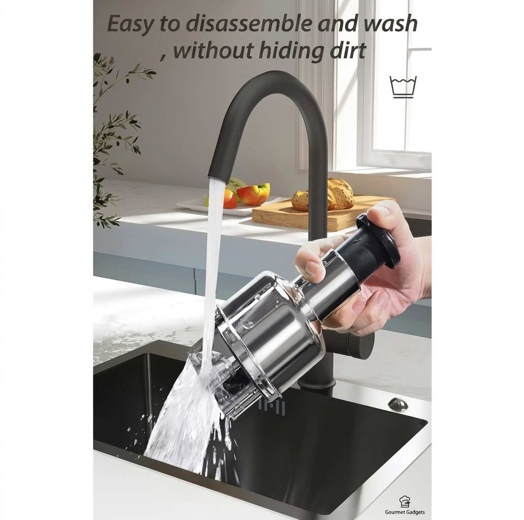 Mini Manual Hand Chopper & Vegetable Slicer